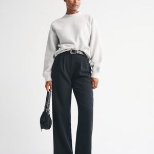 Abercrombie & Fitch Black Sloane Curve love short pants